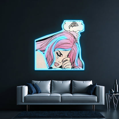 Pizza Artwork Led Neon Signs Custom