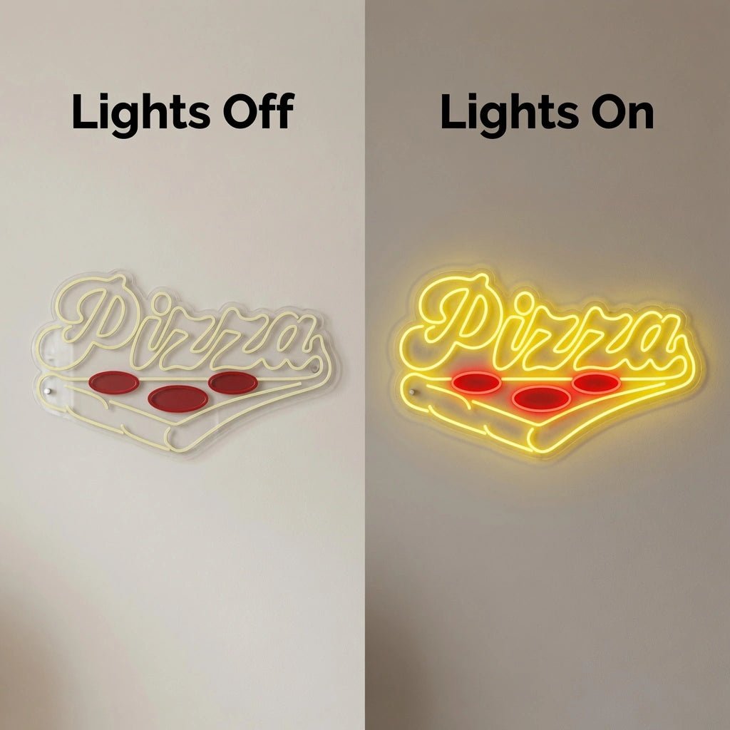Pizza Bedroom Decor LED Neon Sign - Shineneon