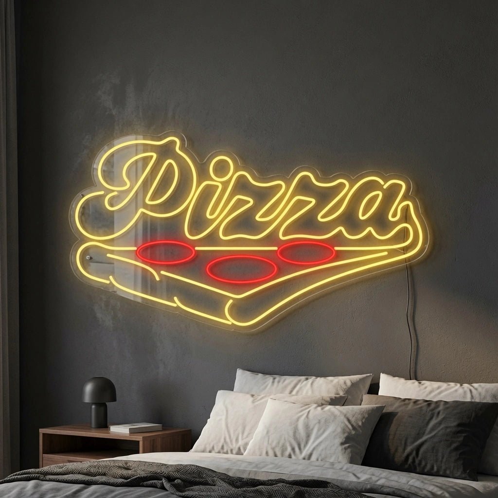 Pizza Bedroom Decor LED Neon Sign - Shineneon