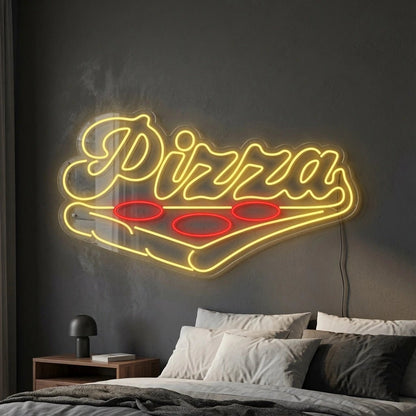 Pizza Bedroom Decor LED Neon Sign - Shineneon