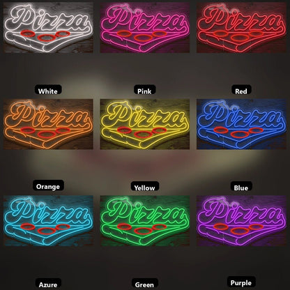Pizza Bedroom Decor LED Neon Sign - Shineneon