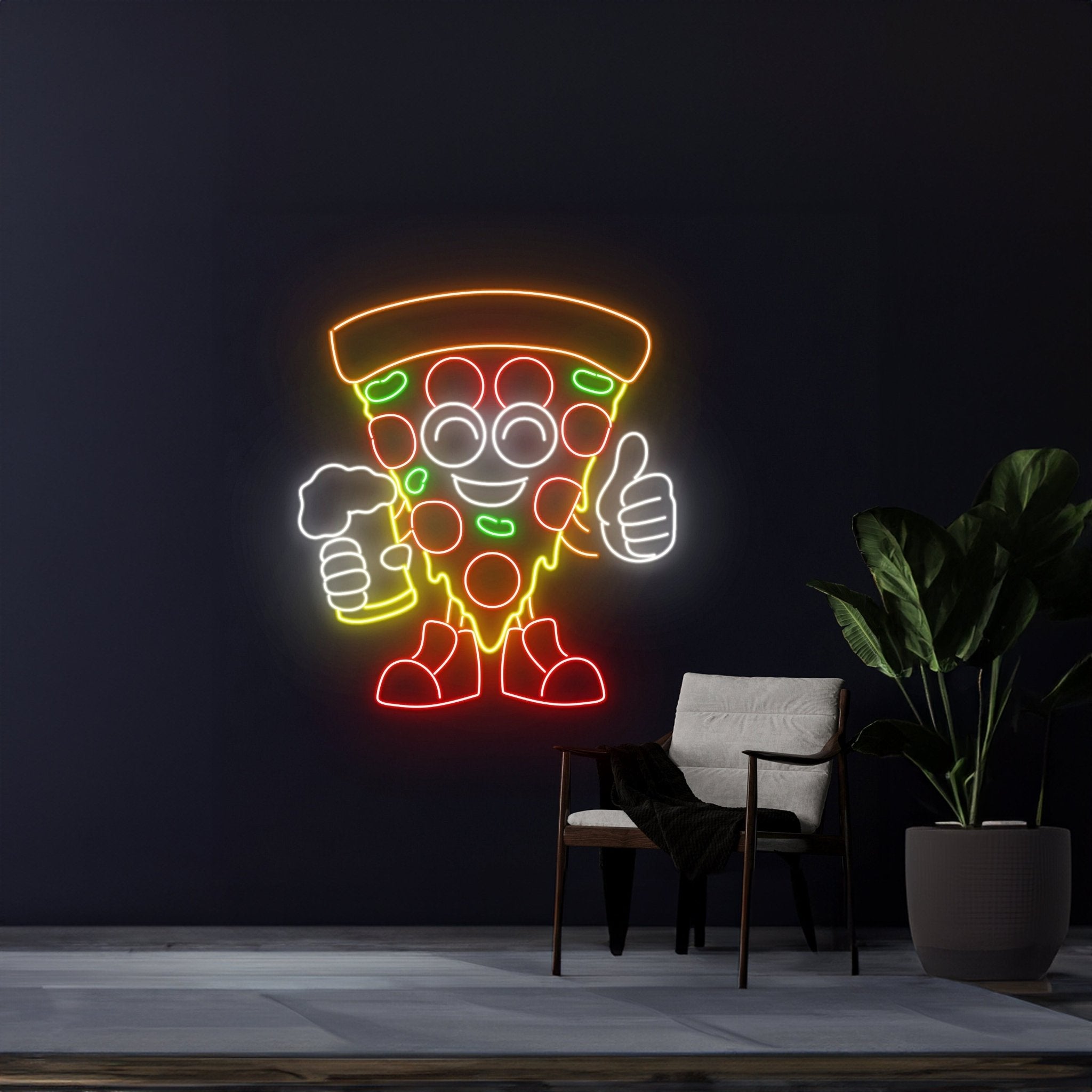 Pizza Beer Neon Sign - Shineneon