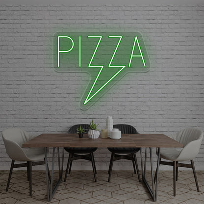 Pizza Bolt Led Neon Sign | Shineneon