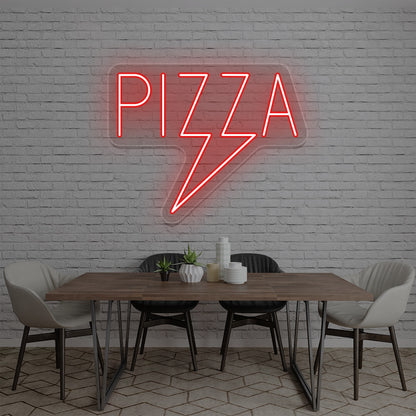 Pizza Bolt Led Neon Sign | Shineneon