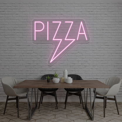 Pizza Bolt Led Neon Sign | Shineneon
