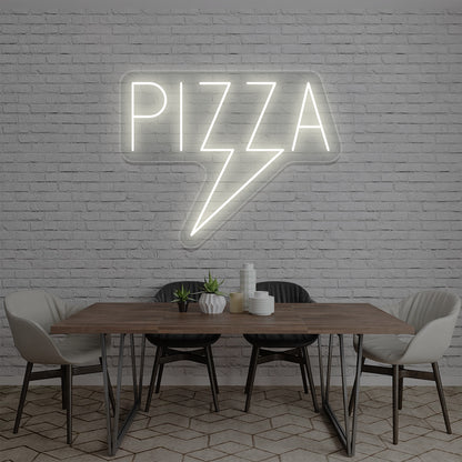 Pizza Bolt Led Neon Sign | Shineneon