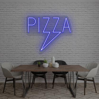 Pizza Bolt Led Neon Sign | Shineneon