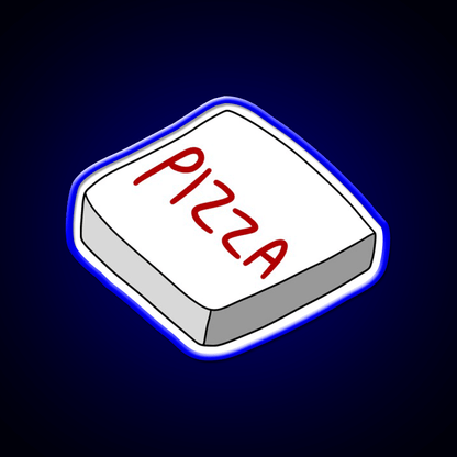 Pizza Box Fast Food Led Neon Sign For Burger Place Rgb Color - Shineneon
