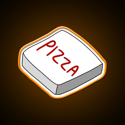 Pizza Box Fast Food Led Neon Sign For Burger Place Rgb Color - Shineneon