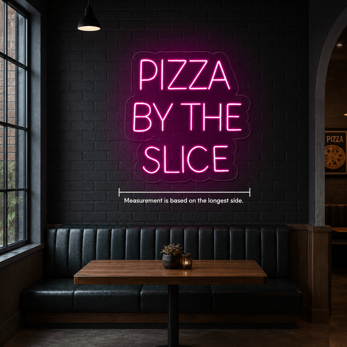 Pizza By The Slice LED Neon Sign Home Wall Art - Shineneon