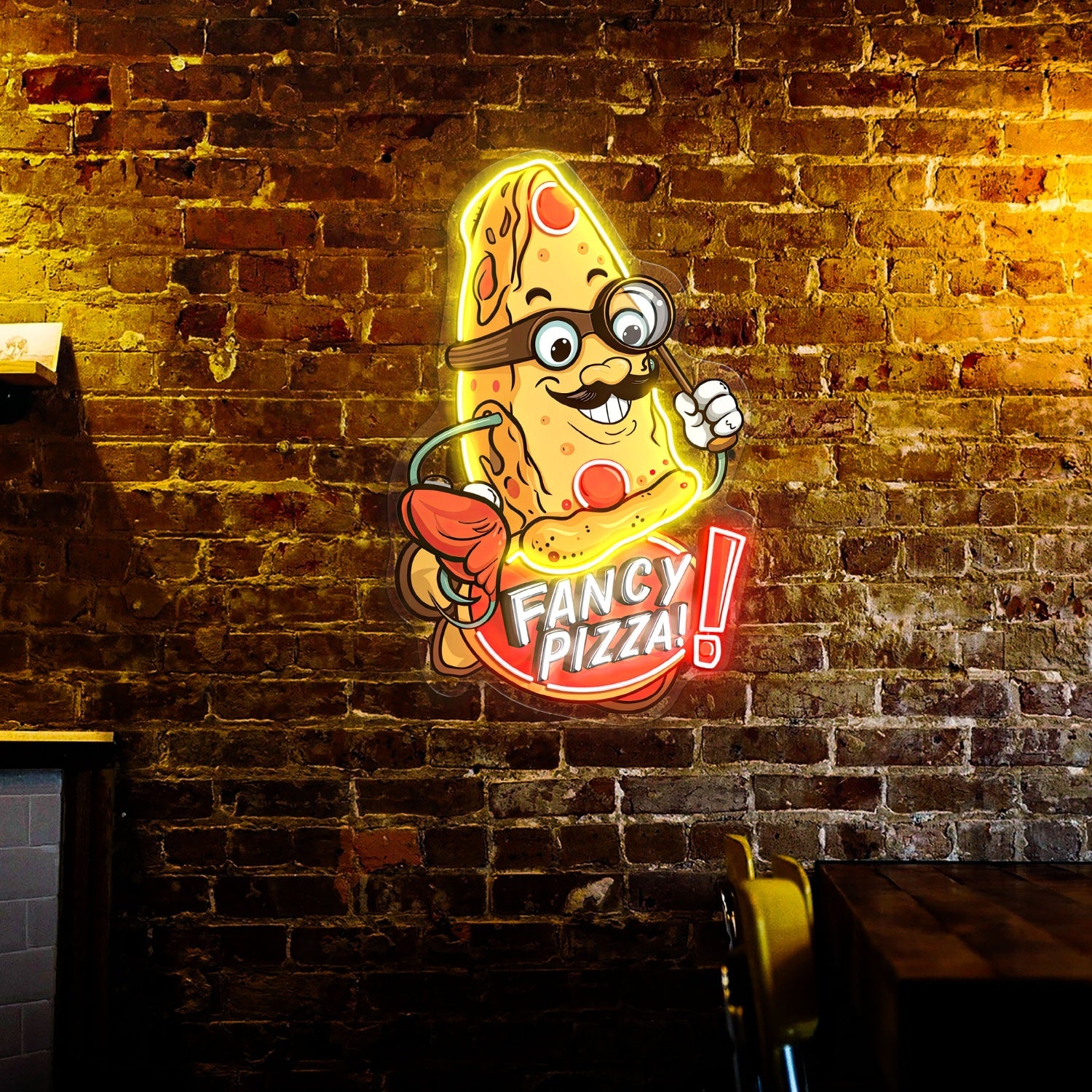 Pizza Cute Acrylic Led Neon Sign Decor Shop | Shineneon