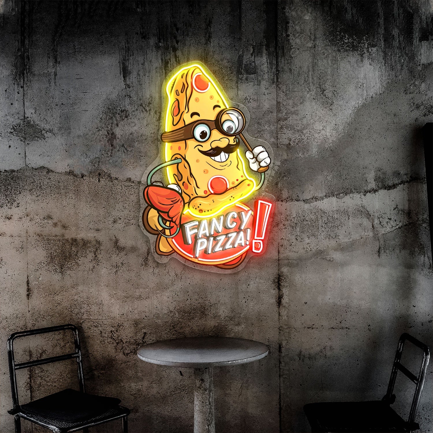 Pizza Cute Acrylic Led Neon Sign Decor Shop | Shineneon