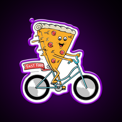 Pizza Fast Food Led Neon Sign For Burger Place Restaurant Led Sign Rgb Color