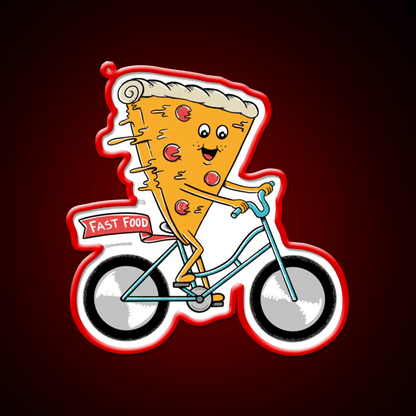 Pizza Fast Food Led Neon Sign For Burger Place Restaurant Led Sign Rgb Color - Shineneon