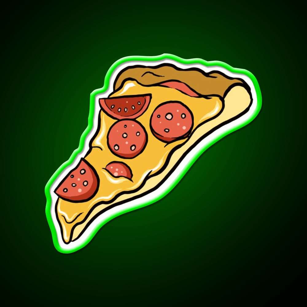 Pizza Fast Food Led Neon Sign For Burger Place Wall Art Rgb Color - Shineneon