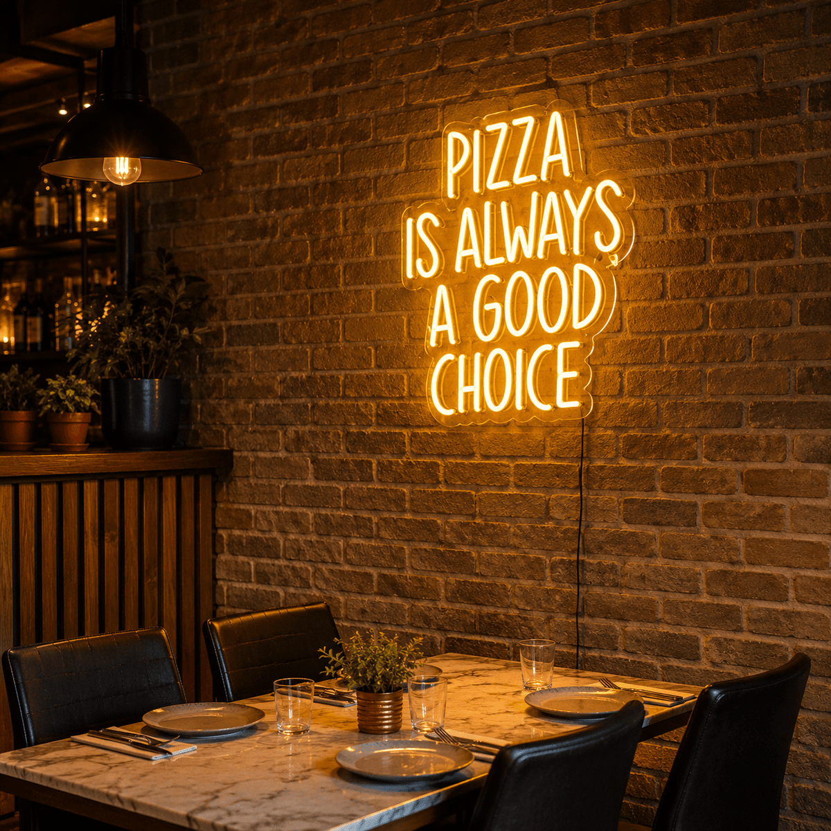 Pizza Is Always A Good Choice LED Neon Sign - Shineneon