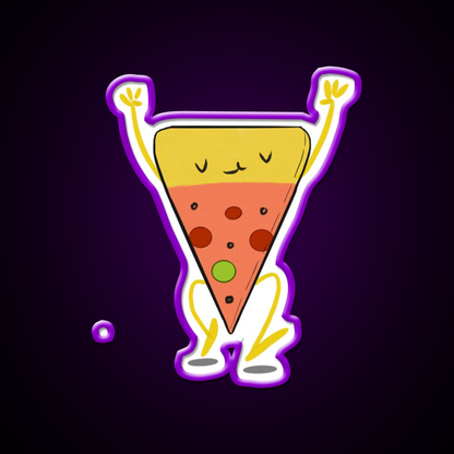 Pizza Is Life Led Neon Sign Chinese Food Rgb Color