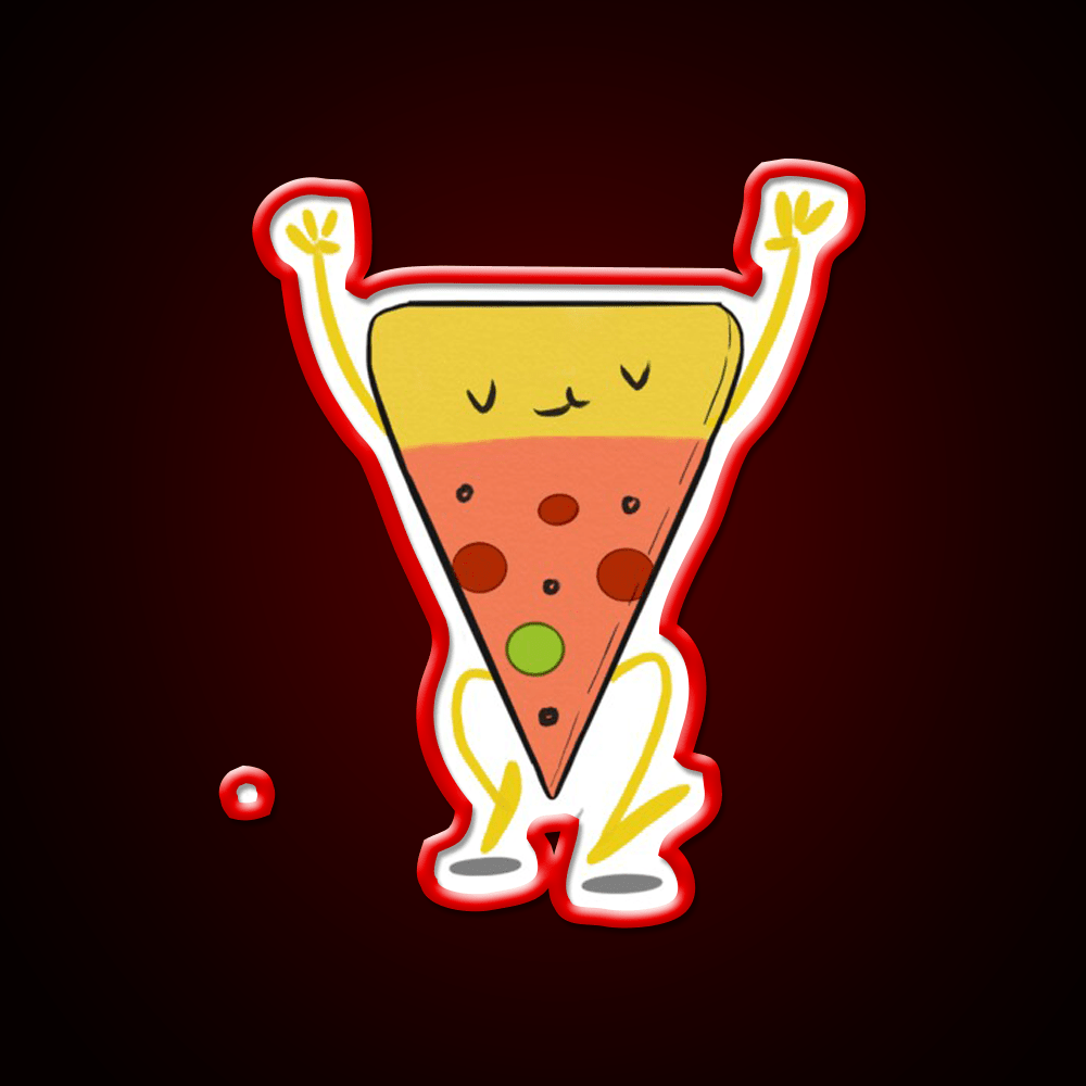 Pizza Is Life Led Neon Sign Chinese Food Rgb Color - Shineneon
