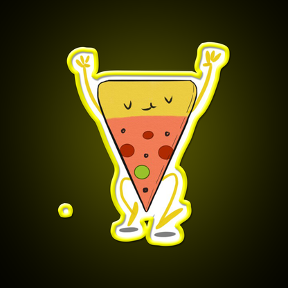 Pizza Is Life Led Neon Sign Chinese Food Rgb Color