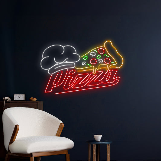 Pizza Led Light Italian Restaurant Neon Light