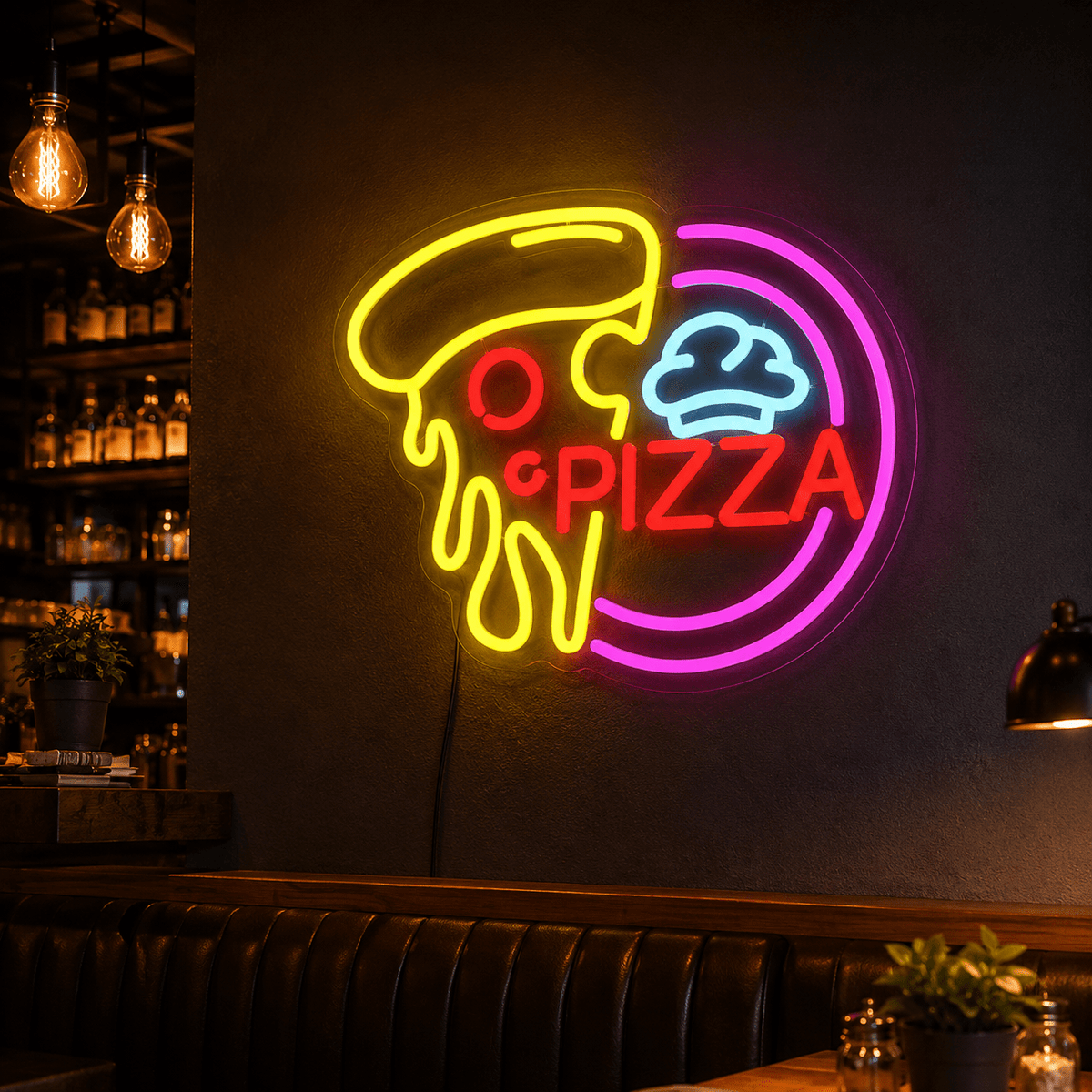 Pizza LED Neon Sign Bedroom Decor - Shineneon