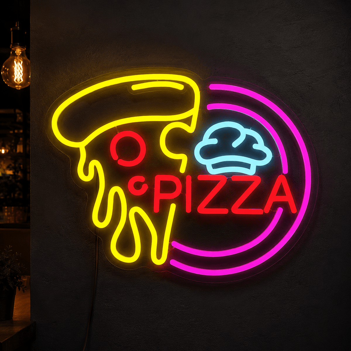 Pizza LED Neon Sign Bedroom Decor - Shineneon