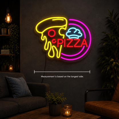 Pizza LED Neon Sign Bedroom Decor - Shineneon