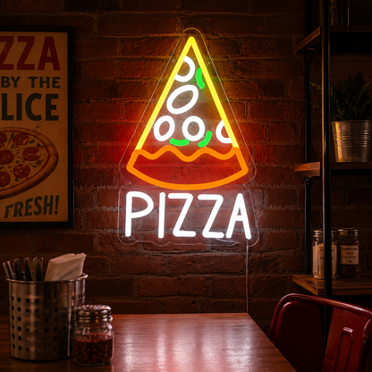Pizza LED Neon Sign Home Art - 03 Real Lifestyle Scene