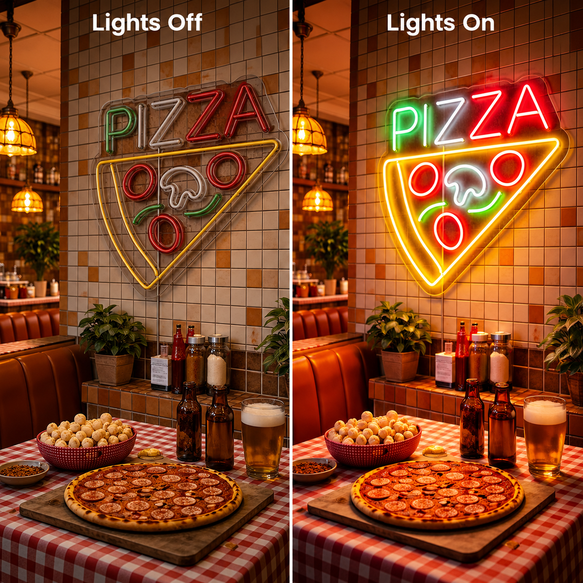 Pizza LED Neon Sign Home Decor - Shineneon