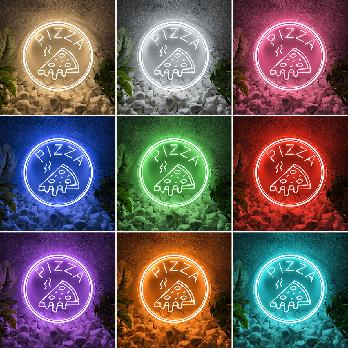 Pizza LED Neon Sign Living Room Decor - Shineneon