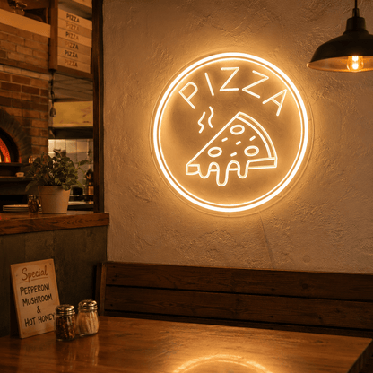 Pizza LED Neon Sign Living Room Decor - Shineneon