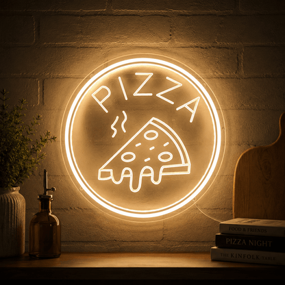 Pizza LED Neon Sign Living Room Decor - Shineneon