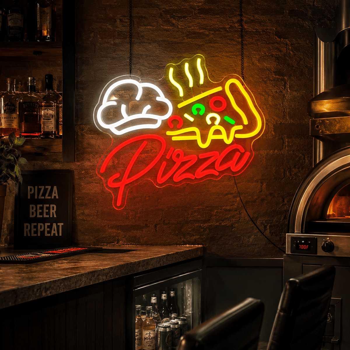 Pizza LED Neon Sign Wall Art - Shineneon