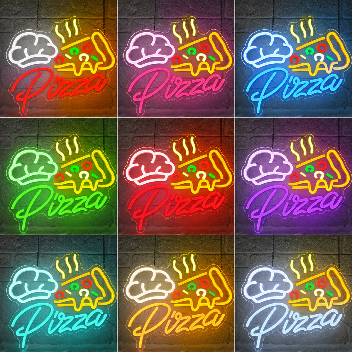 Pizza LED Neon Sign Wall Art - Shineneon
