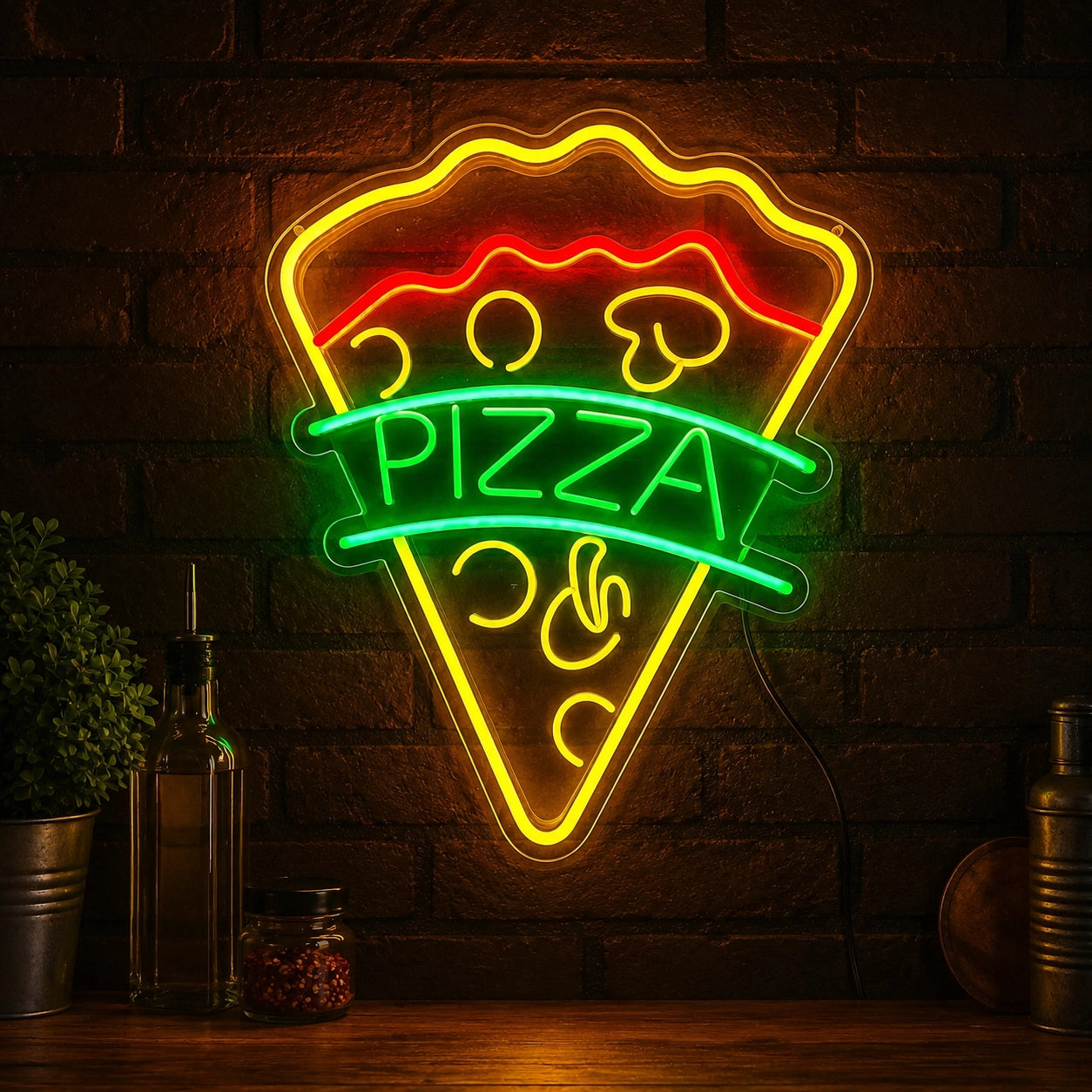 Pizza LED Neon Sign Wall Neon Sign - 01 Original Product Image