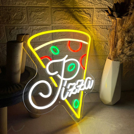 Pizza Led Sign Business Neon Signs Wall Art