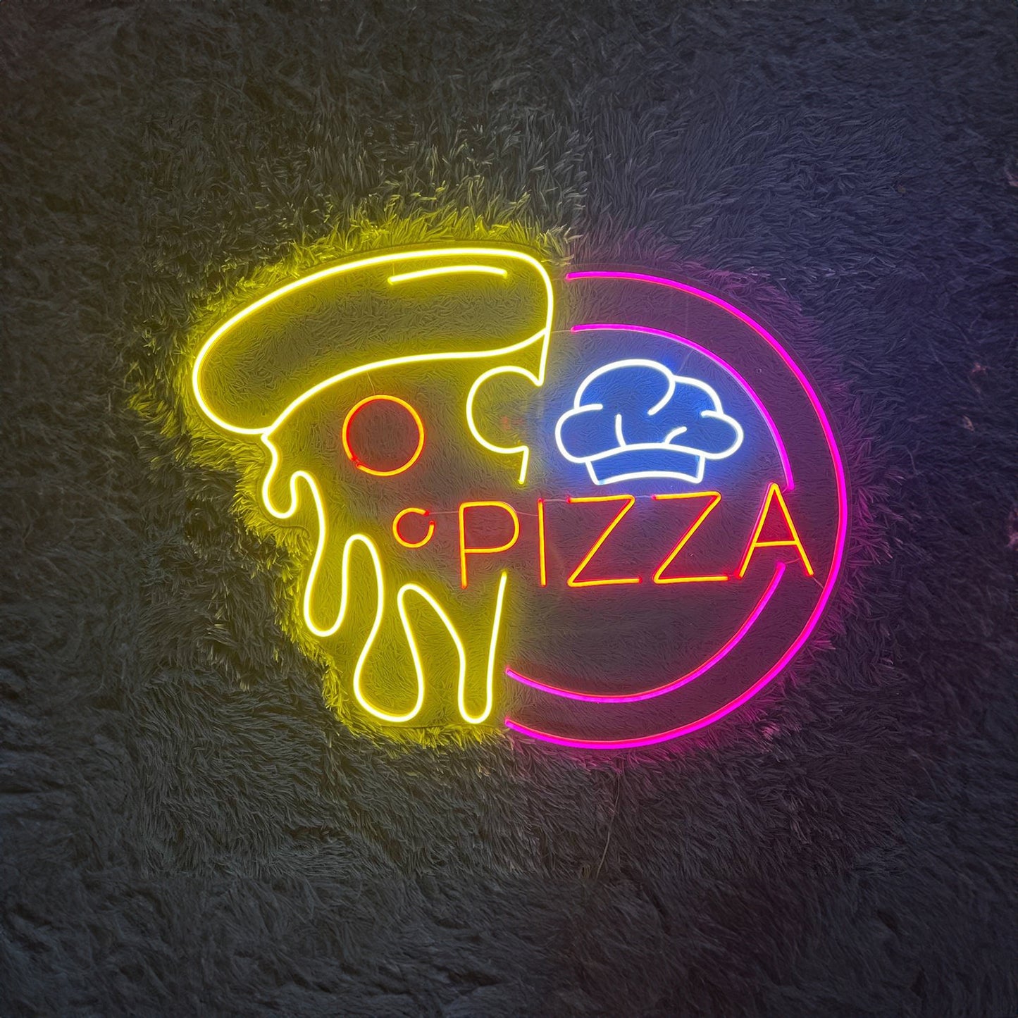 Pizza Led Sign Wall Decor