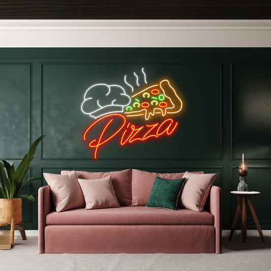 Pizza Led Sign Wall Decor Custom Neon Sign