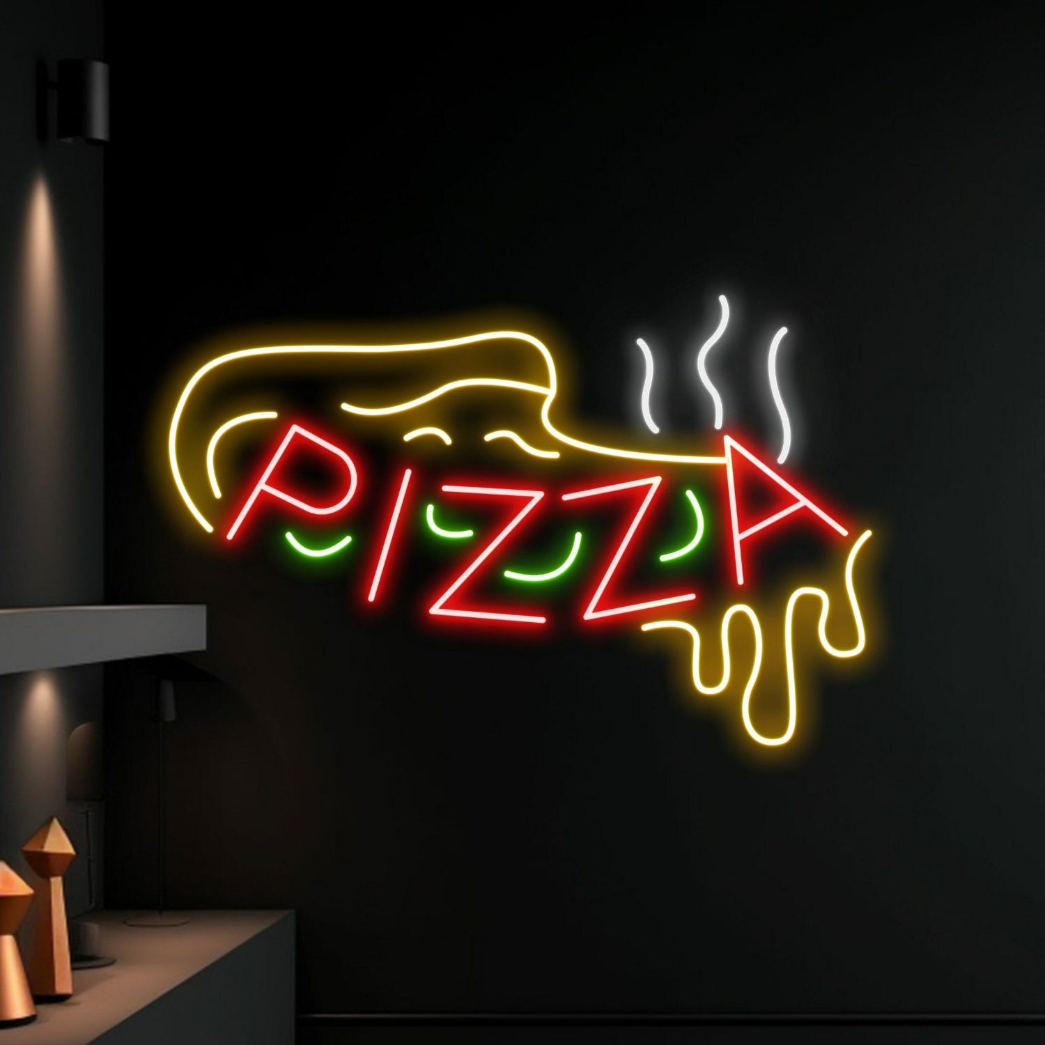 Pizza Logo Led Neon Sign Pizza Led Sign Pizza | Shineneon