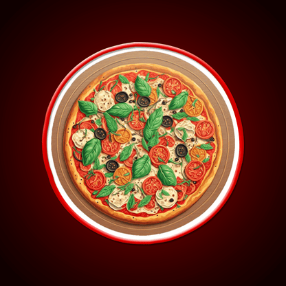 Pizza Margherita Snack Food Led Neon Sign Rgb Color - Shineneon