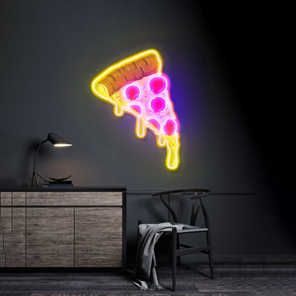 Pizza Neon Sign Acrylic Artwork - Shineneon