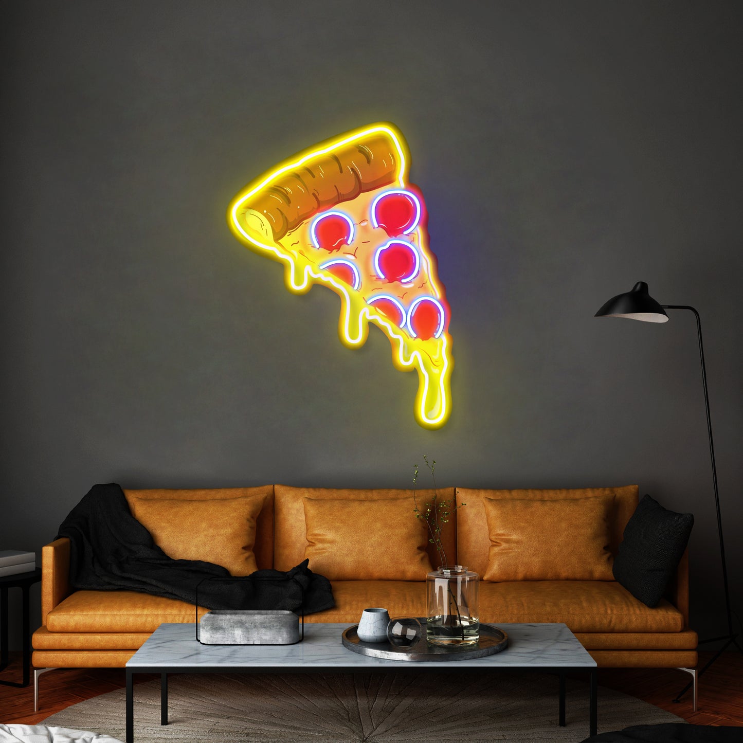 Pizza Neon Sign - Acrylic Artwork