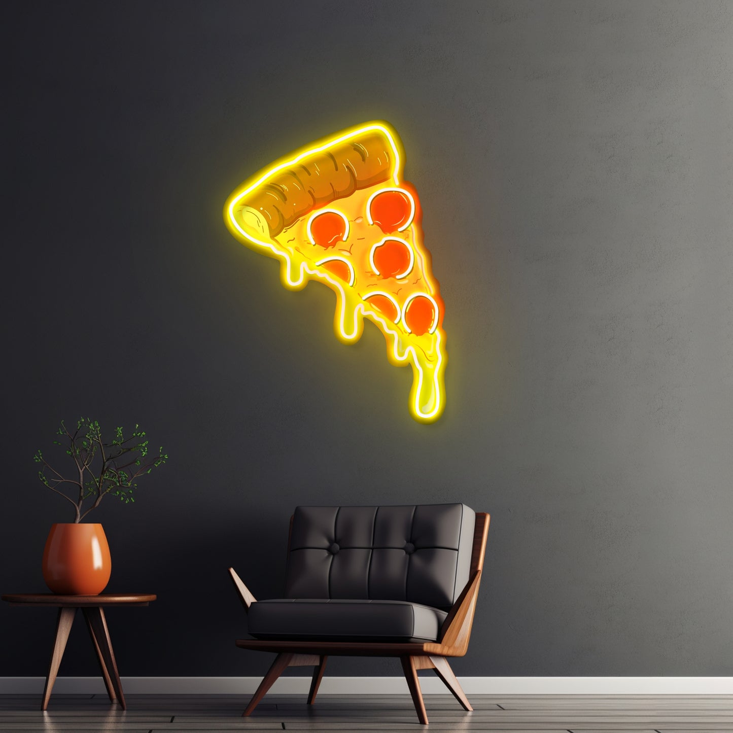 Pizza Neon Sign - Acrylic Artwork