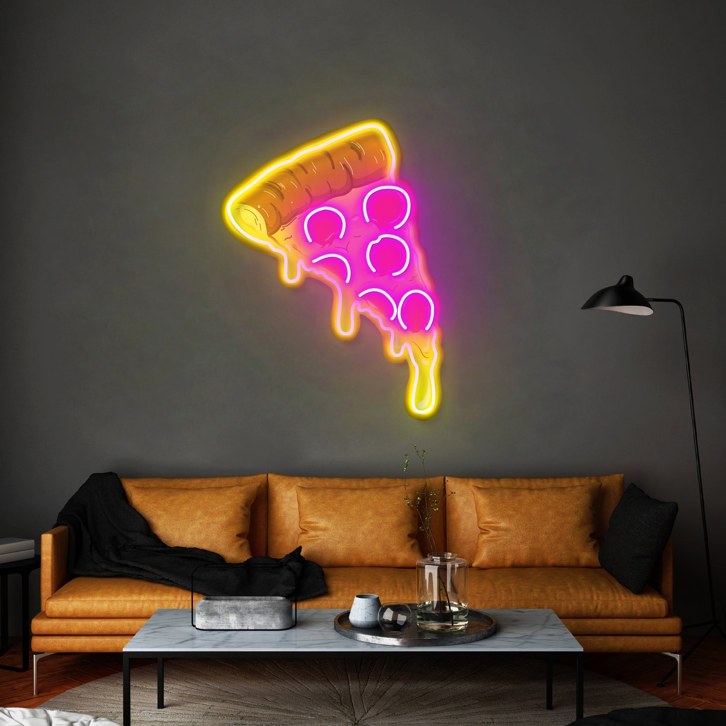 Pizza Neon Sign - Acrylic Artwork