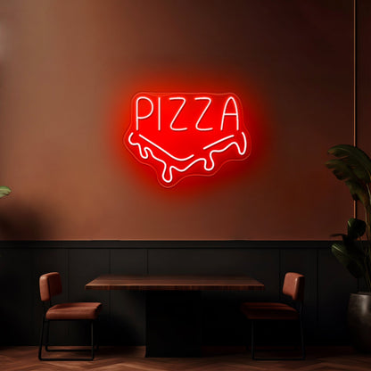 Pizza Neon Sign For Kitchen Wall Art Neon Signs Aesthetic - Shineneon