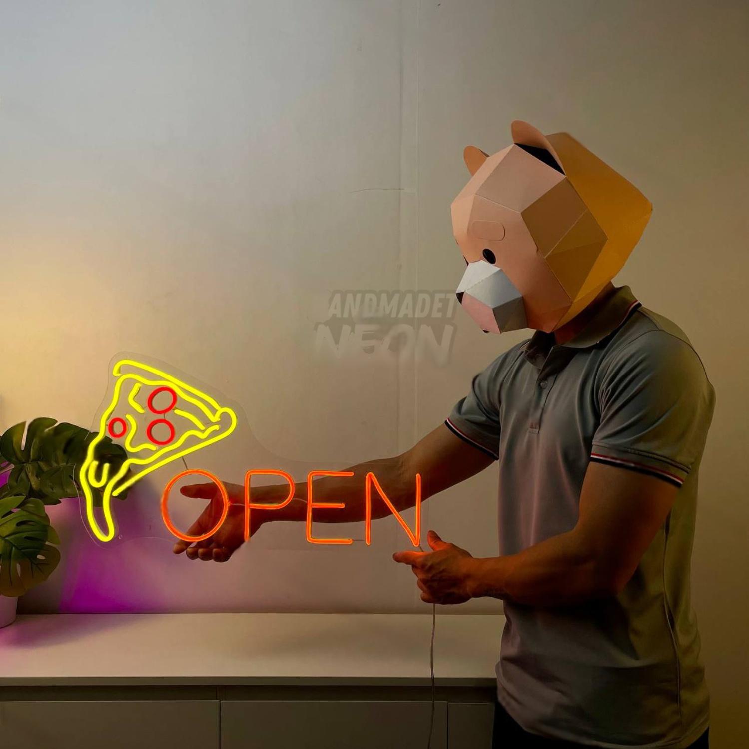 Pizza Open Led Neon Sign Food Led Neon Sign | Shineneon