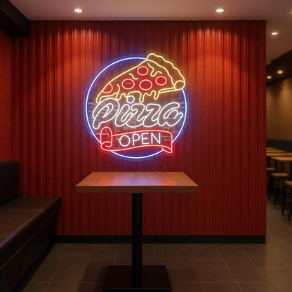 Pizza Open LED Neon Sign Wall Neon Sign - 02 High-Converting Product Image