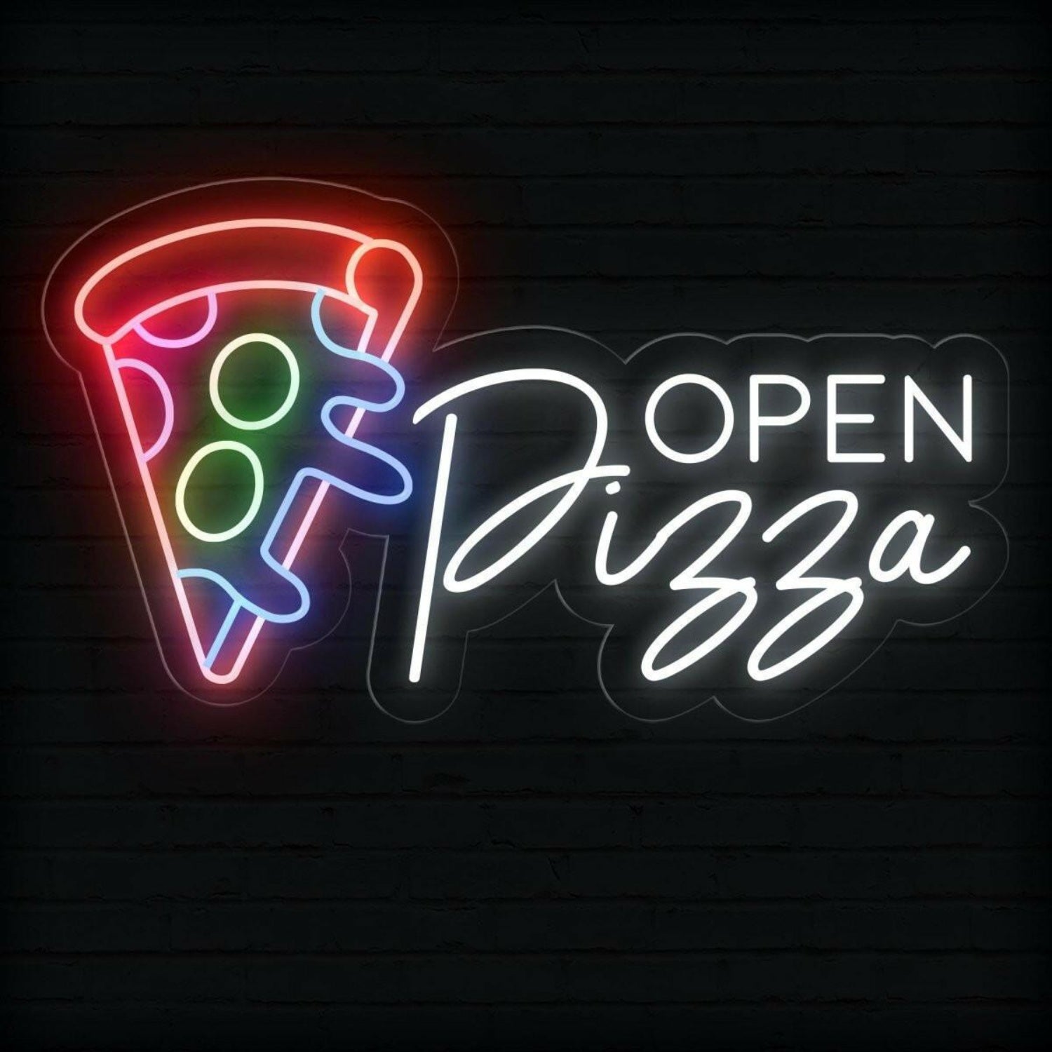 Pizza Open Neon Sign Light Up Led Light | Shineneon