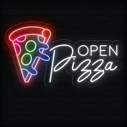 Pizza Open Neon Sign Light Up Led Light | Shineneon