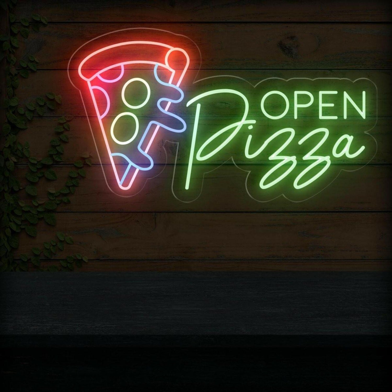 Pizza Open Neon Sign Light Up Led Light | Shineneon